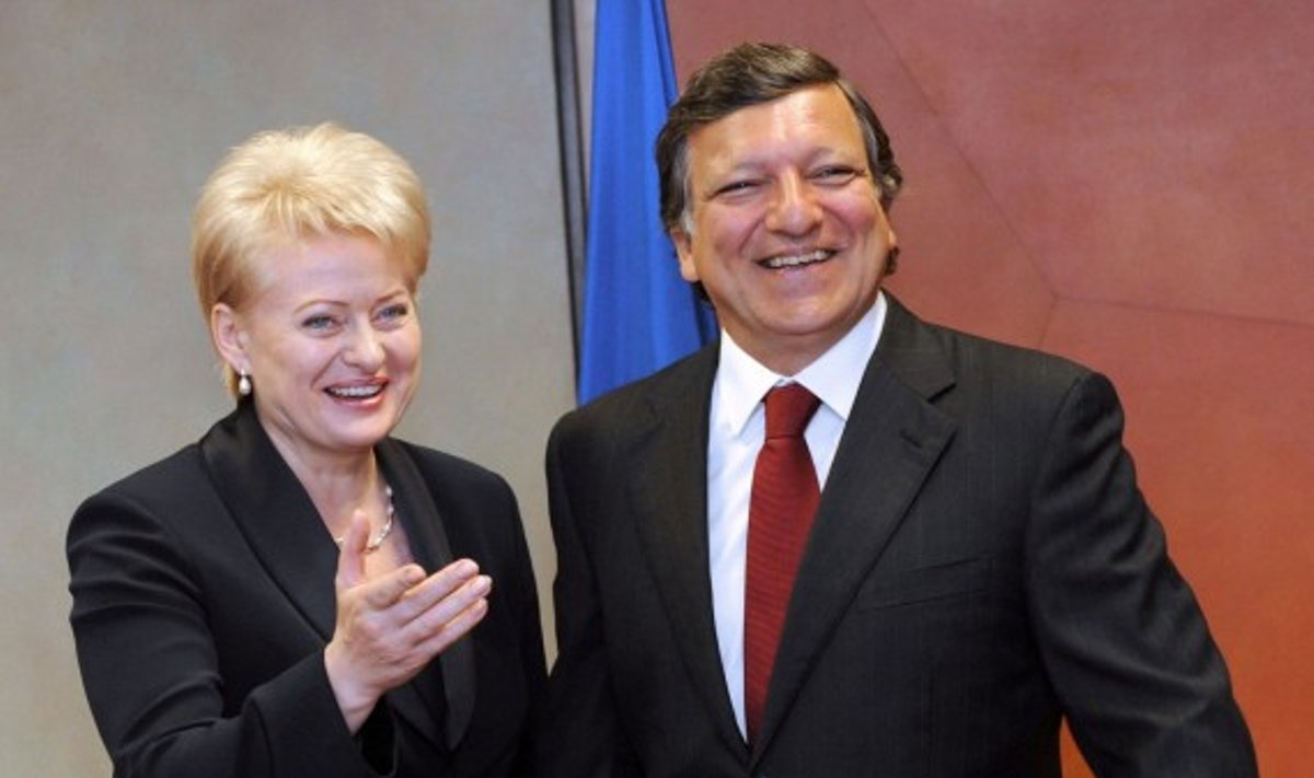 Dalia Grybauskaitė ir Jose Manuelis Barroso