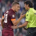 F. Totti įtūžęs: „Juventus“ pergalė – nesąžininga