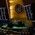 Po Rusijos smūgių Ukrainai į posėdį renkasi JT Generalinė Asamblėja