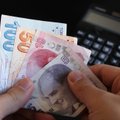 Turkijos centrinis bankas pirmą kartą per daugiau kaip dvejus metus pakėlė palūkanų normas