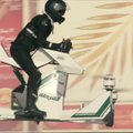 Dubajaus policija pristatė skraidantį motociklą