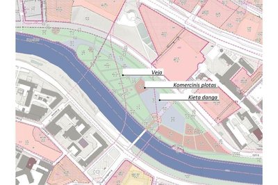 10 pav. Ištrauka iš Vilniaus teminių žemėlapių (patvirtinti ir rengiami detalieji planai)