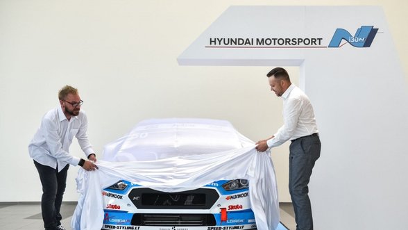 Pasaulio čempionato lyderis „Hyundai i30 N TCR“ varžysis Lietuvoje
