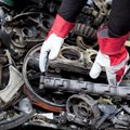 Automobilinės atliekos sudaro 55 proc. iš visų surinktų Lietuvoje