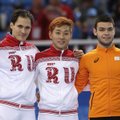 Greitojo čiuožimo trumpuoju taku varžybose – dviguba rusų pergalė