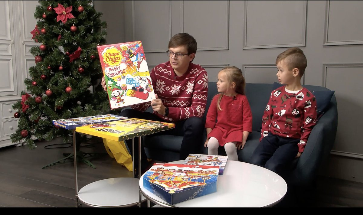 Vaikų kalėdinių advento kalendorių apžvalga
