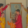 Kanados premjeras su šeima lankosi Indijoje: apsilankėme šventykloje