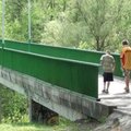 Alytuje bus remontuojamas nesaugus Jaunimo parko tiltas