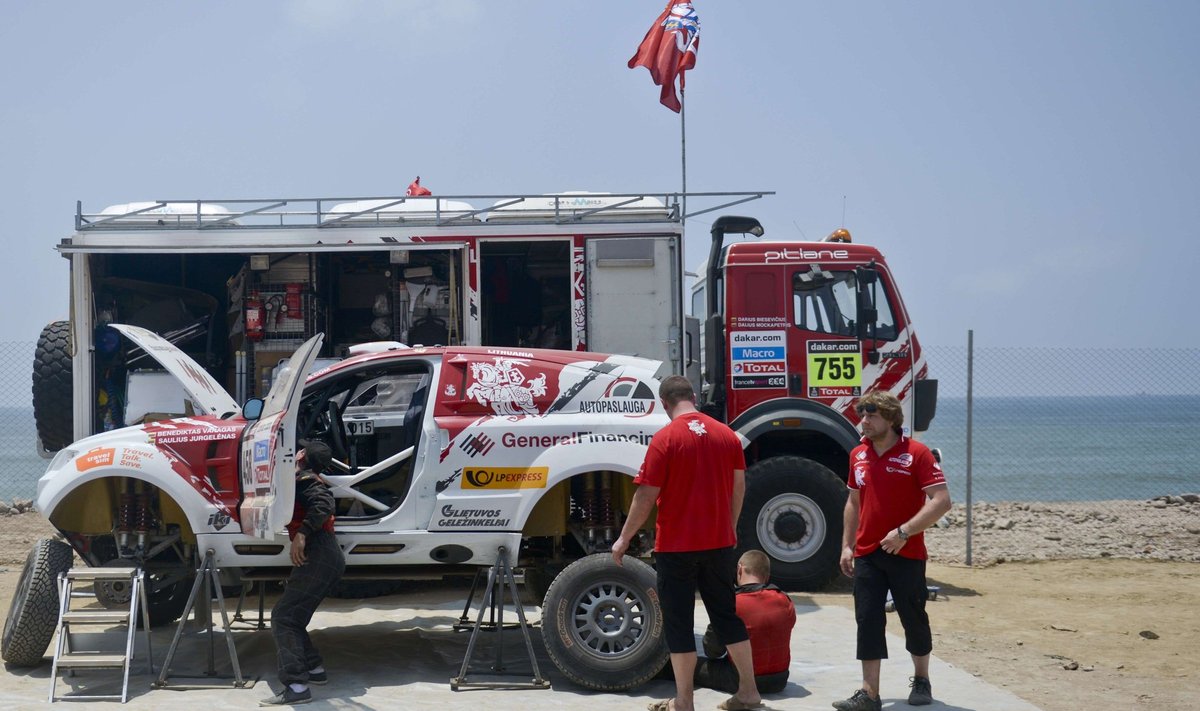 Benediktas Vanagas ir Saulius Jurgelėnas Dakaro ralyje startuos automobiliu „OSCar O3“