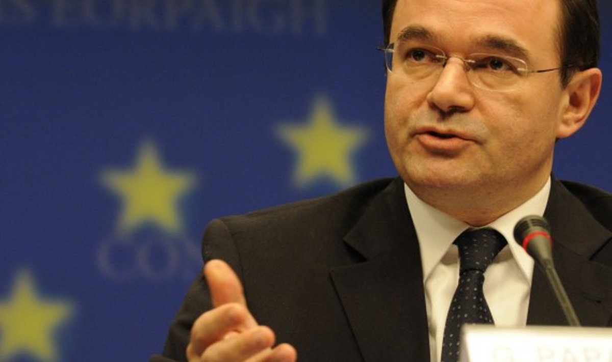 Georgas Papakonstantinas, Graikijos finansų ministras