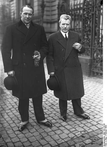 Dovas Zaunius ir Vaclovas Sidzikauskas, 1932 m. sprendžiant Lietuvos ir Vokietijos konfliktą Tautų Sąjungoje