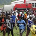 Kamerūne traukinio katastrofos aukų išaugo iki 60