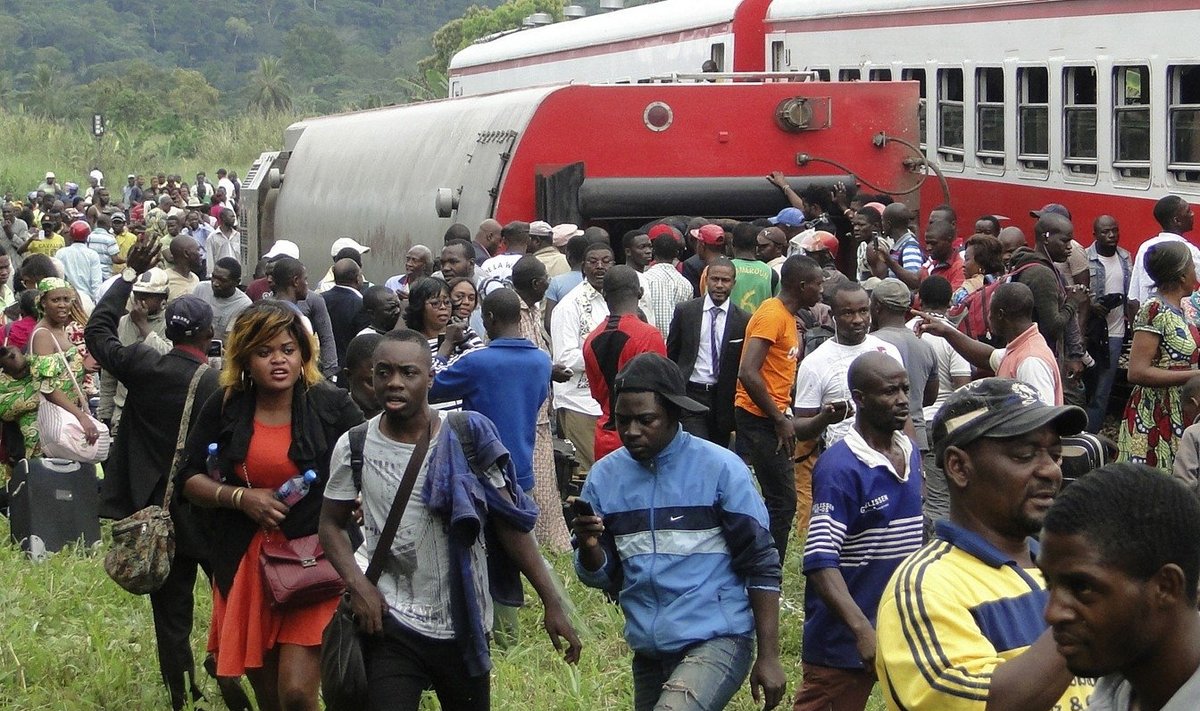 Traukinio avarija Kamerūne