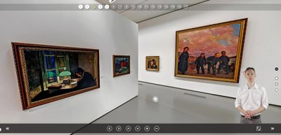 Virtualus turas Nacionalinėje dailės galerijoje