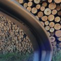 Deginti klijuotos medienos atraižas buitiniuose katiluose – pavojinga