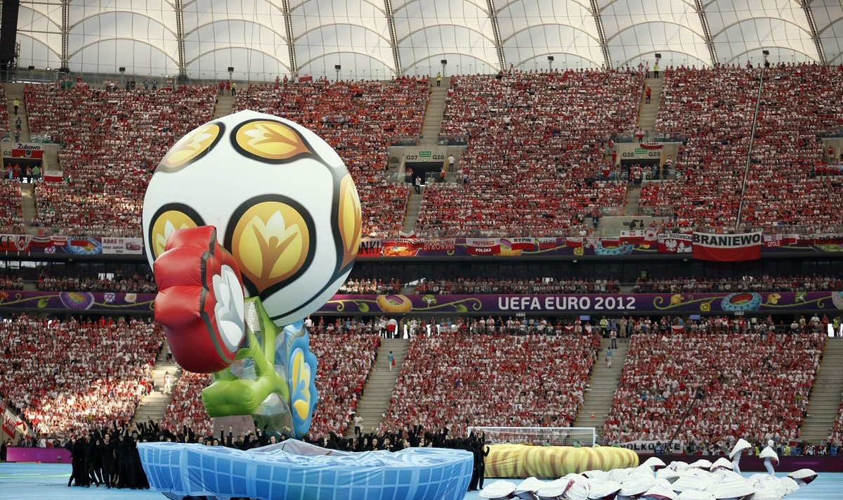 Europos futbolo čempionato 2012 atidarymas