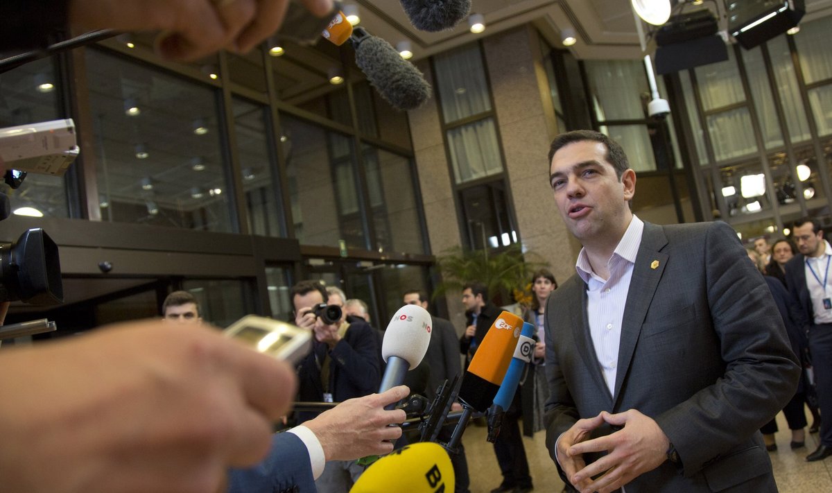Graikijos premjeras Alexis Tsipras
