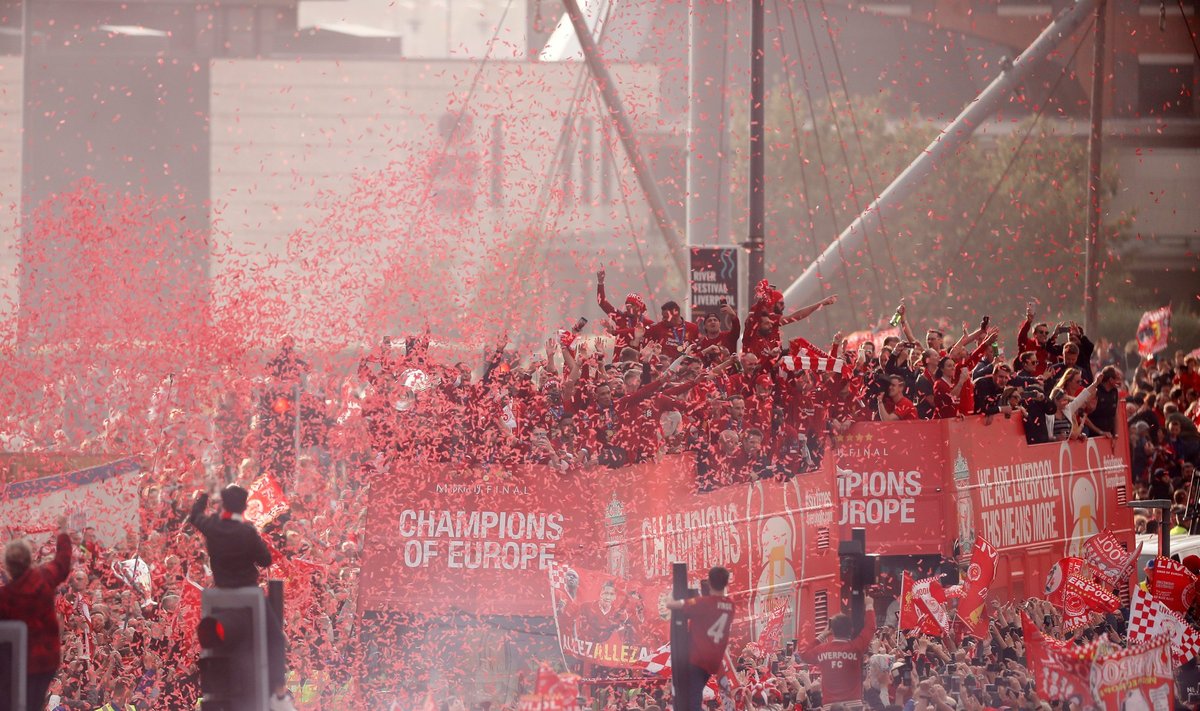 Čempioniškas Liverpool paradas
