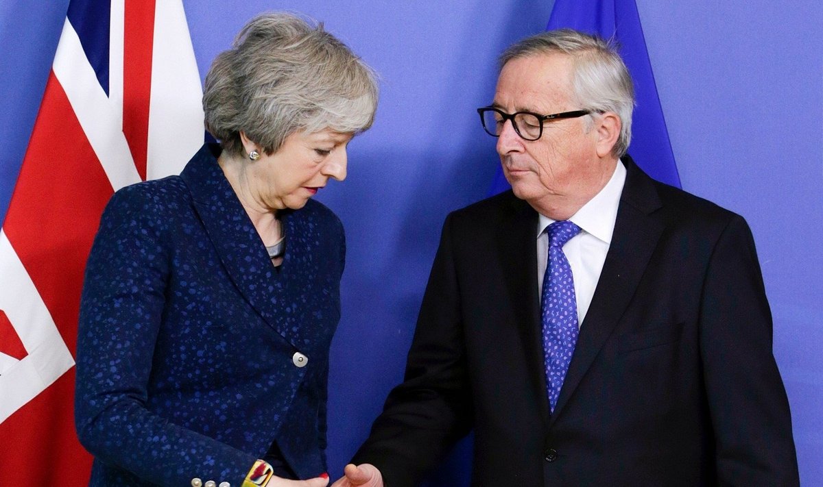 Theresa May, Jeanas-Claude'as Junckeris