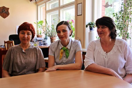 Z. Karimova, S. Čertkova, D. Morkūnienė (iš kairės į dešinę)