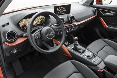 "Audi Q2" interjero detalės jau matytos