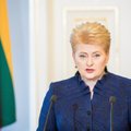 Prezidentė: Seimo rinkimai parodė, kad žmonės pavargo nuo skandalų