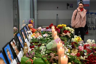 Teherane numušto Ukrainos lainerio žuvusių keleivių pagerbimas