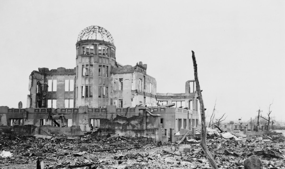 Hirosima po atominės bombos sprogimo