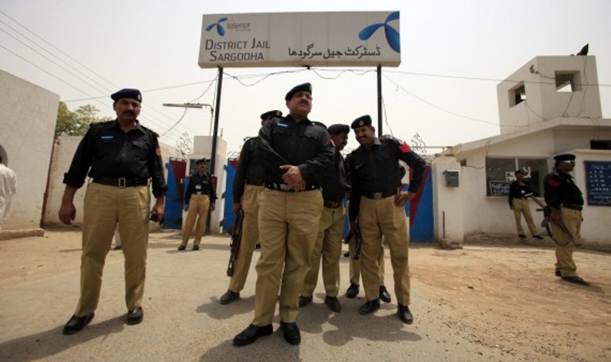 Pakistano policininkai