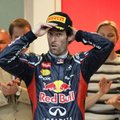 M.Webberis: tikriausiai liksiu „Red Bull“
