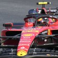 Italų džiaugsmui Monzos trasoje kvalifikaciją laimėjo „Ferrari“ atstovas