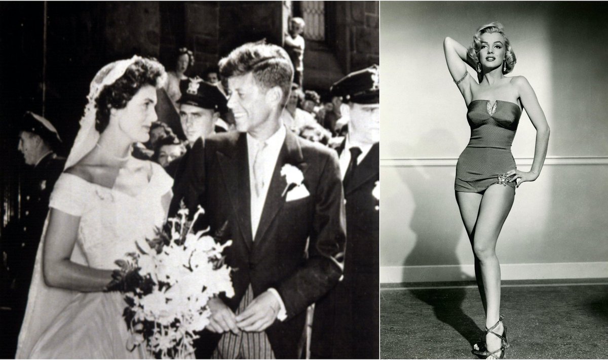 Kennedy vestuvės, Marilyn Monroe