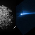 Po NASA zondo smūgio į asteroidą Dimorfą prasidėjo astronomams dar nežinomi procesai: kažkas glūdi jo gelmėse