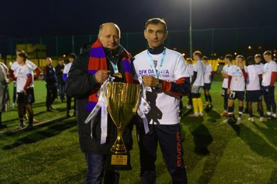 Rimas Kantaravičius (kairėje), Sergejus Kuznecovas (Foto: "Dainava")