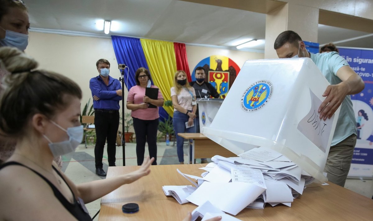 Rinkimai Moldovoje