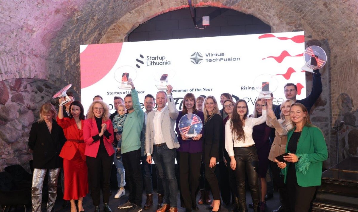 Vilniuje išrinkti geriausi 2022-ųjų startuoliai