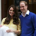 K. Middleton ir princas Williamas pasauliui parodė mažąją princesę