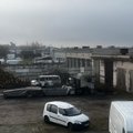 В Каунасском районе горели машины и домики на колесах, погиб человек