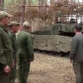Zelenskis lankėsi viename karščiausių fronto ruožų, kur apžiūrėjo „Leopard“ tankus