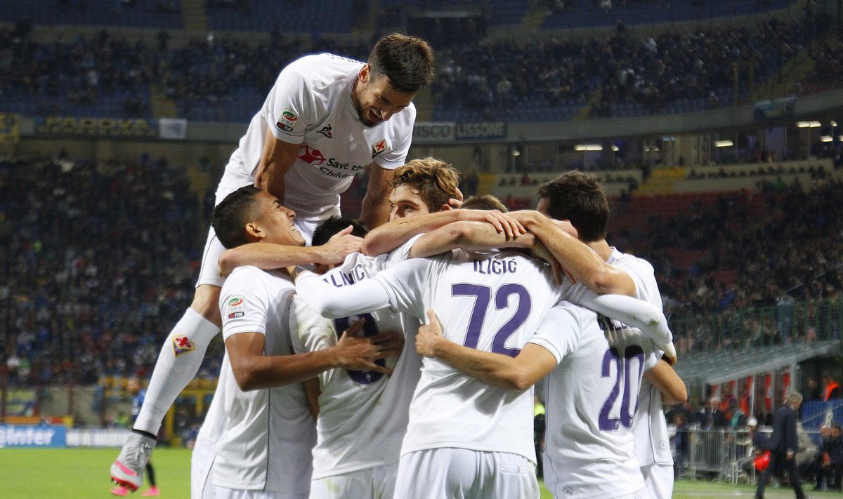 "Fiorentina" ekipos futbolininkai