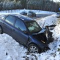 Per avariją prie Druskininkų „Snow Arenos“ sužalota moteris
