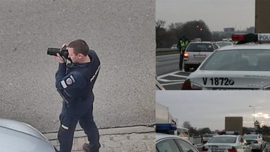Policija visoje Lietuvoje rengia neįprastą akciją: vairuotojus stebi pasitelkę fotoaparatus