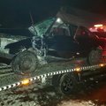 Серьезное ДТП в Кретинге: лишь по счастливой случайности водитель остался жив