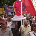 „Pussy Riot“ narei skirta bauda už paramos režisieriui Sencovui protestą