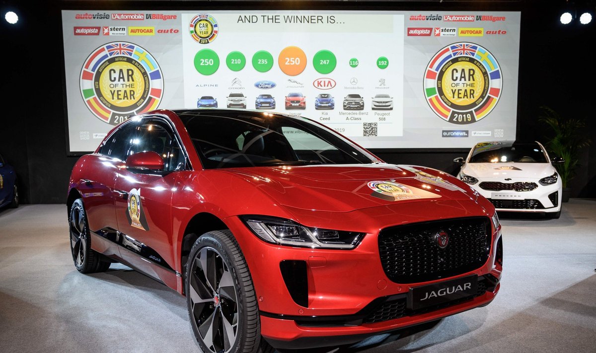 "Jaguar I-Pace" tapo Europos metų automobiliu 2019