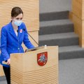 Čmilytė-Nielsen: galimybę į Seimą kandidatuoti nuo 21 metų Seimas turėtų svarstyti dar birželį