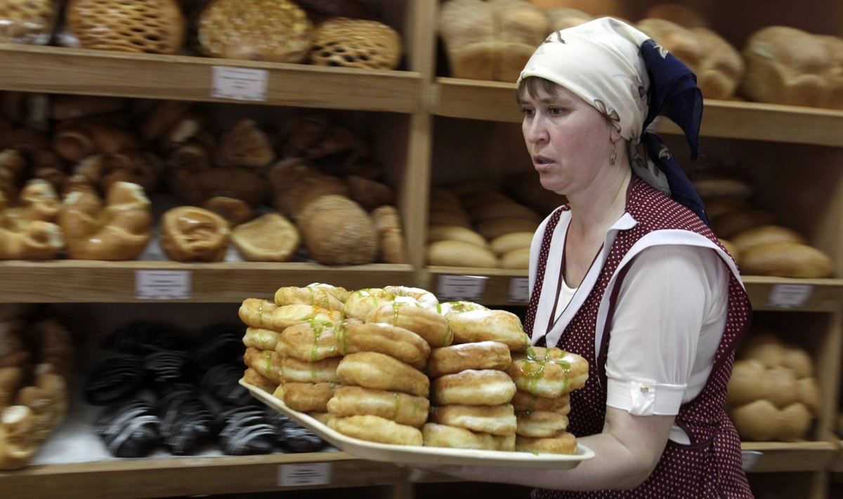 Duona Rusijos parduotuvėje