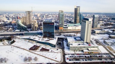 Biurų paklausa Vilniuje nemažėja: patalpas išnuomoja dar nebaigę statybų