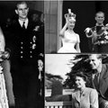 Elžbieta II ir Philipas švenčia 71-ąsias santuokos metines: dėl jos jis atsisakė titulo ir tikėjimo, pasikeitė pavardę