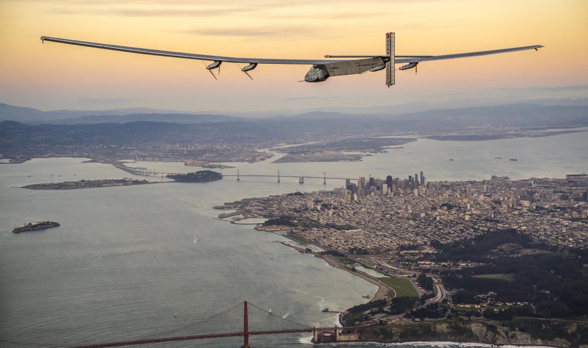 Solar Impulse 2 San Franciske